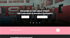 Desktop Screenshot of abcsgymnastics.com